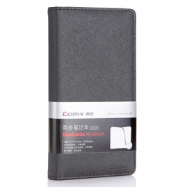 齐心 C5830 皮面笔记本 48K 130张 黑色