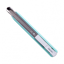 得力2086美工刀 浅绿