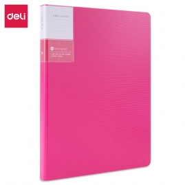 得力5048长押夹 红色