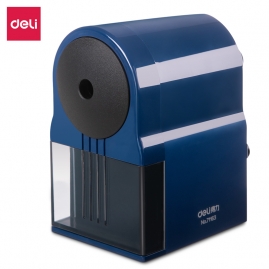 得力71163自动进笔削笔机 蓝色